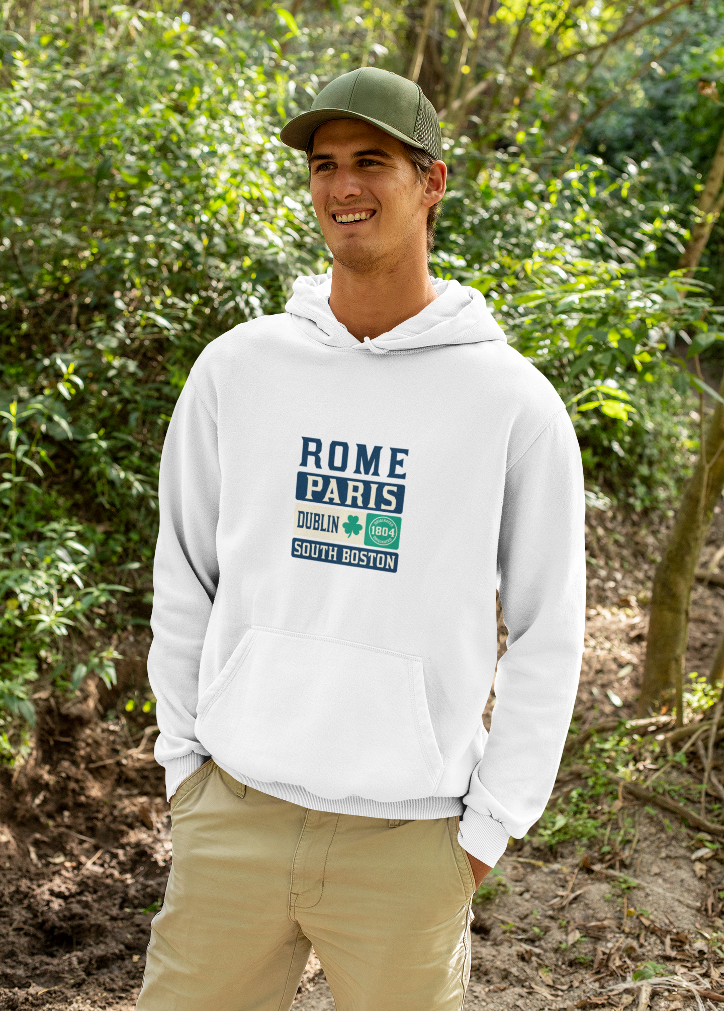 90s Southie Hoodie – Vintage South Boston Unisex Sweatshirt