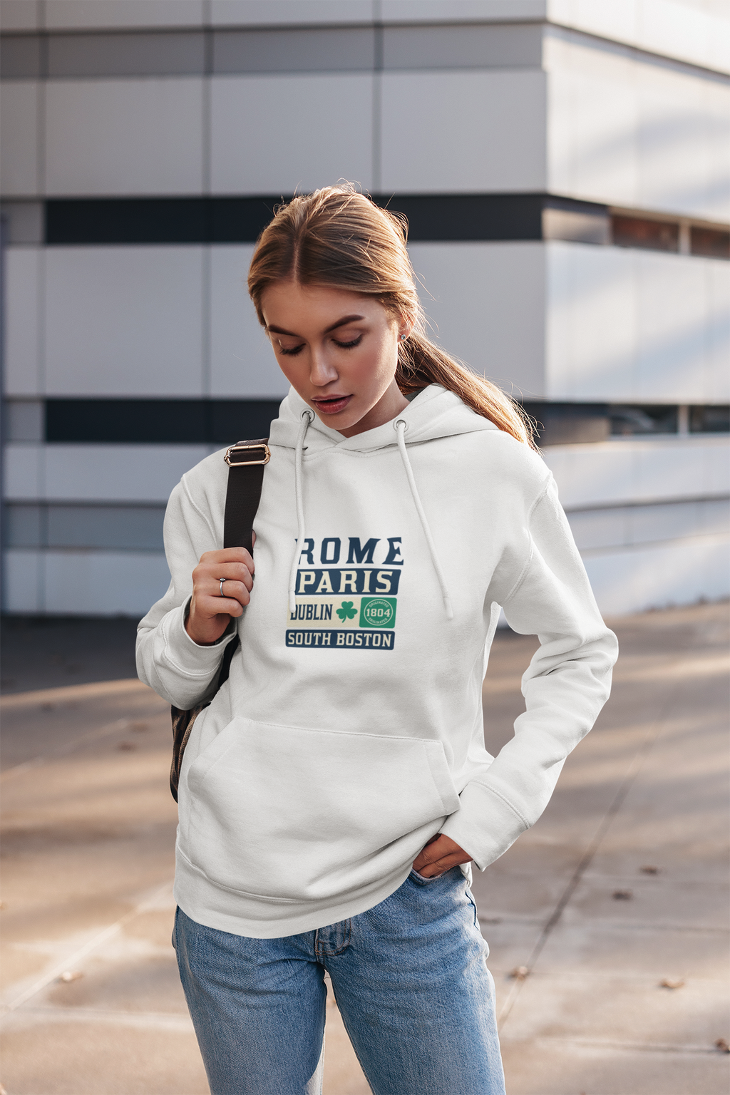 90s Southie Hoodie – Vintage South Boston Unisex Sweatshirt